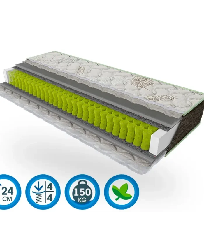 Orthopädische Matratze Sleep&Fly Organic EPSILON